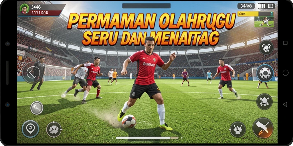 Tampilan menarik dari gameplay olahraga yang mendebarkan di <strong>3446</strong>.