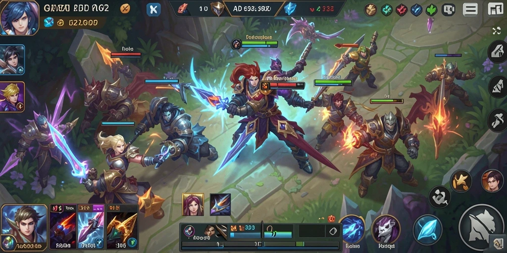 Gameplay menarik dari ADG62 dengan karakter dan pertarungan yang epik.