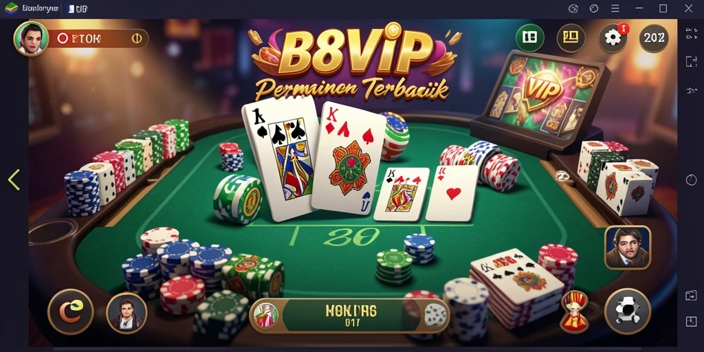 Tampilan permainan Domino yang seru dan menakjubkan di B8VIP.
