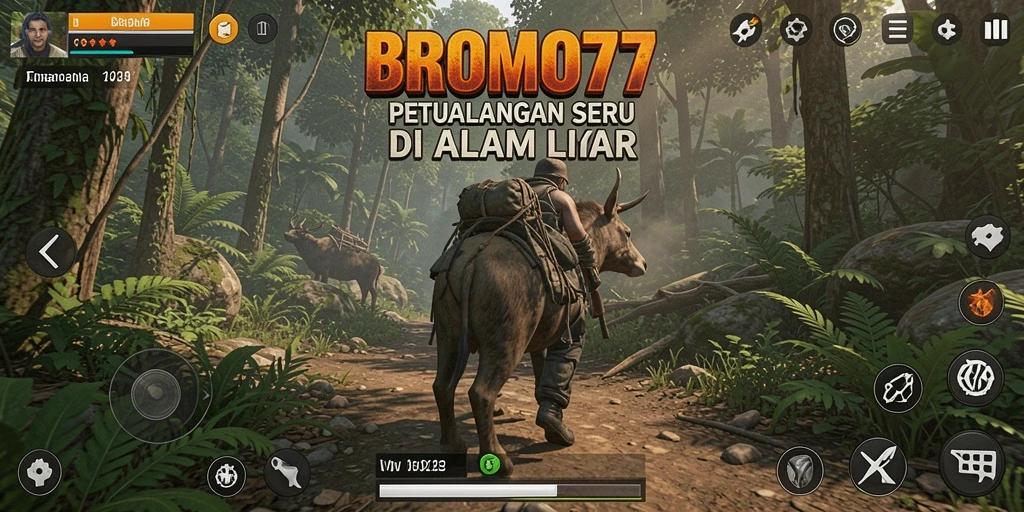 Gameplay seru BROMO77 di dunia petualangan yang menakjubkan.