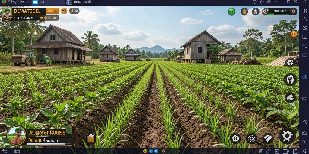Tampilan gameplay DEWATOGEL yang mendebarkan dan penuh warna.