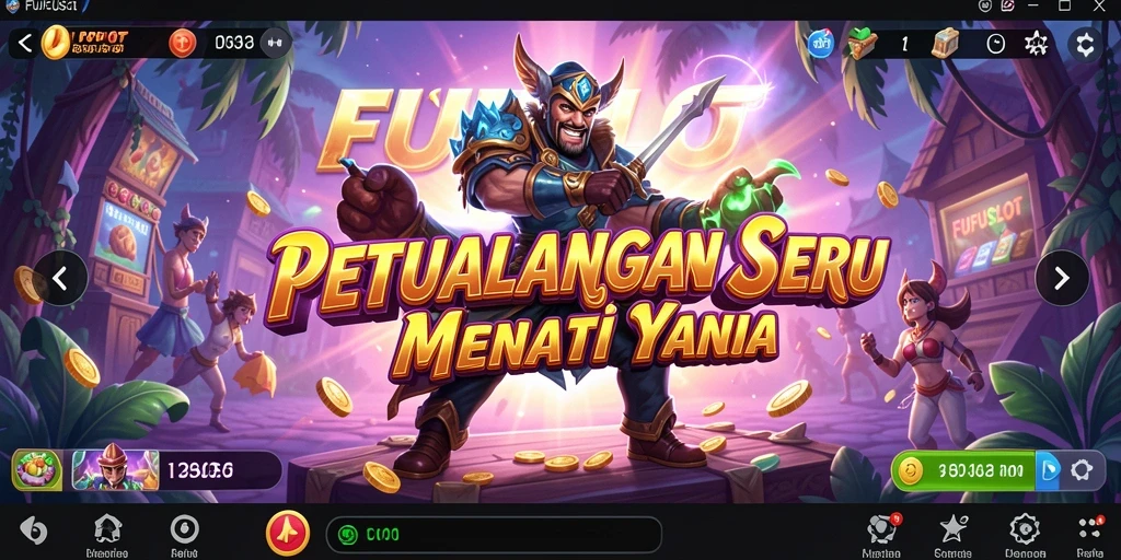 Tampilan gameplay FUFUSLOT yang seru dan mendebarkan.