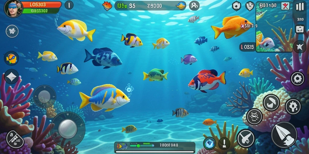 Gameplay seru Tembak Ikan di LOS303