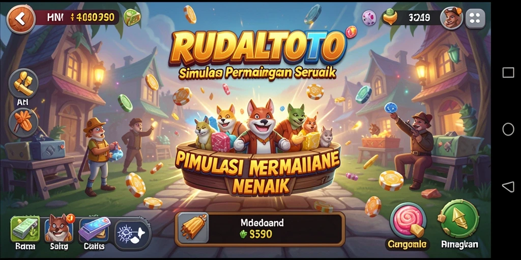Tampilan gameplay RUDALTOTO yang mengasyikkan dan realistis.
