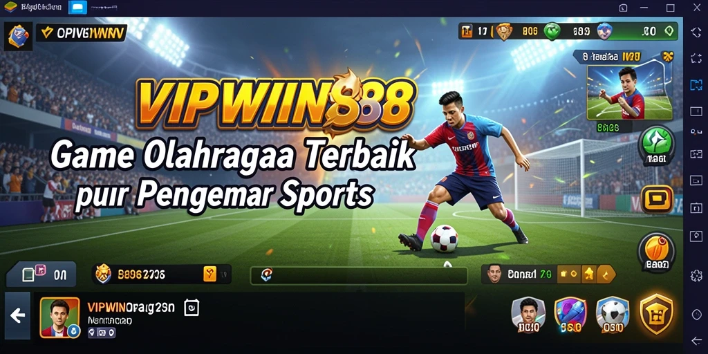 Tampilan menakjubkan dari gameplay olahraga di VIPWIN88.